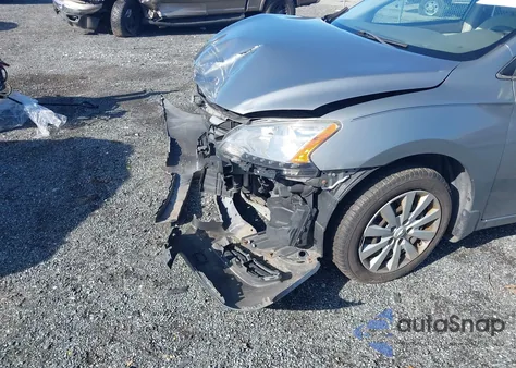 2013 Nissan Sentra Sv из США, поврежденный, VIN 3N1AB7AP1DL626414